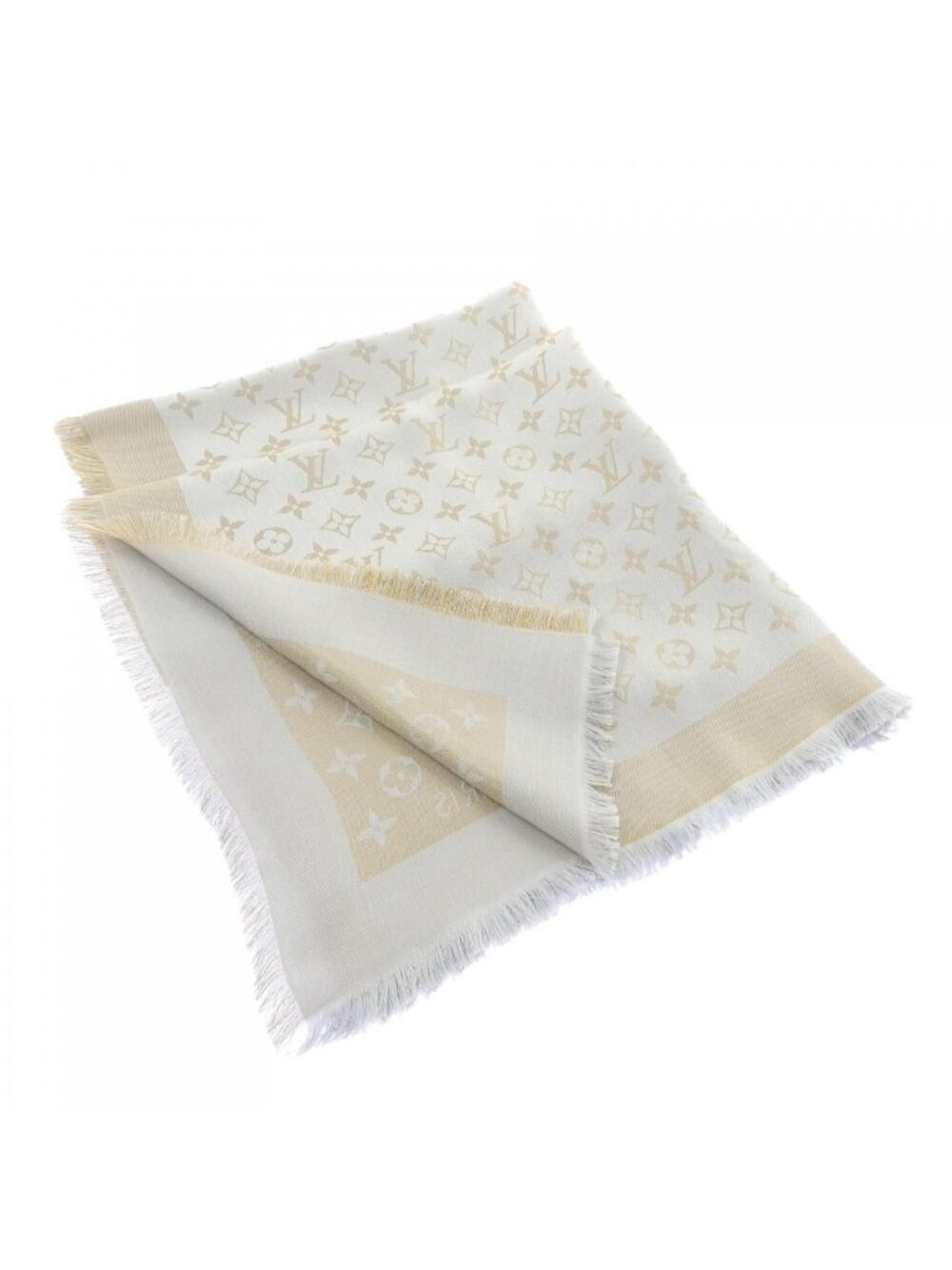 Louis Vuitton Monogram Shine Shawl Scarf